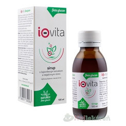 NATURES iovita sirup s čajovníkovým extraktom a negatívnymi iónmi 100ml