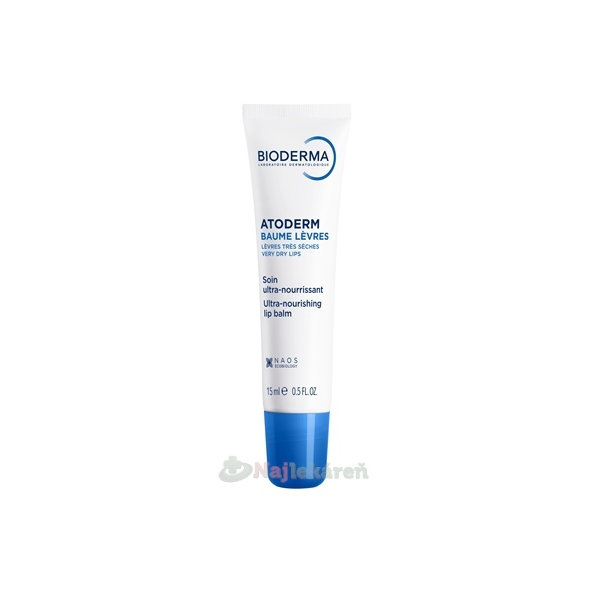 BIODERMA Atoderm Balzam na pery 15ml