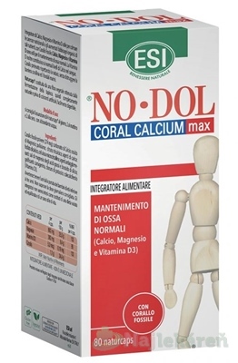 ESI NO DOL Coral Calcium Max 80 kapsúl