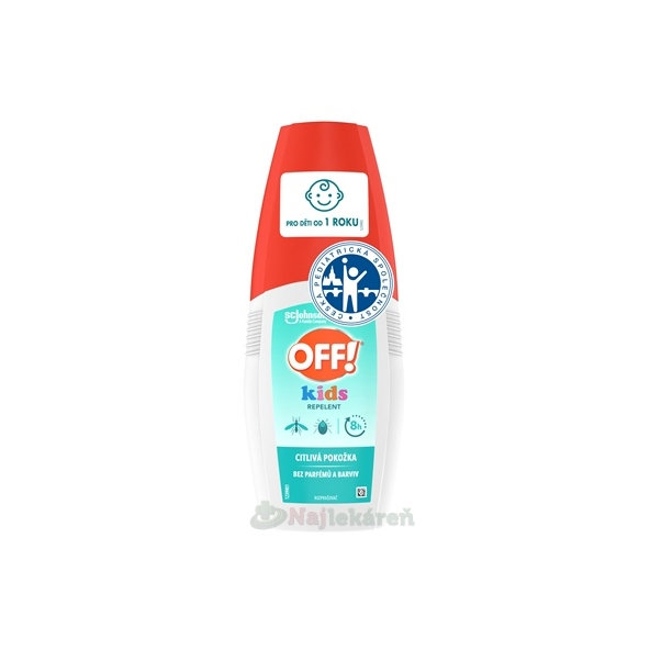 OFF! Kids rozprašovač repelent od 1 roku 100ml