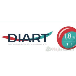 DIART 1,8 % Implantát na báze HA 36 mg/2 ml 1 ks