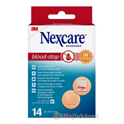3M Nexcare Blood-Stop Kruhové náplasti priemer 22,5 mm 14 ks