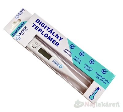 E-shop BIOMIC Digitálny TEPLOMER s púzdrom 1 ks