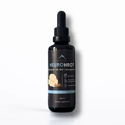 Hrotlife NeuroHrot tinktúra Hericium + vitamín B12 + Ashwagandha 60ml