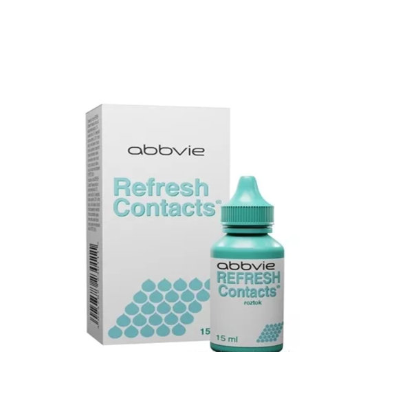 Refresh kvapky - roztok vo forme očných kvapiek na kontaktné šošovky - 15ml