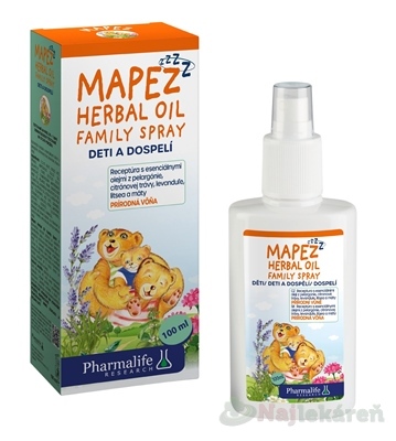 GALENIKA Pharmalife MAPEZ FAMILY SPRAY bylinný olej 100 ml