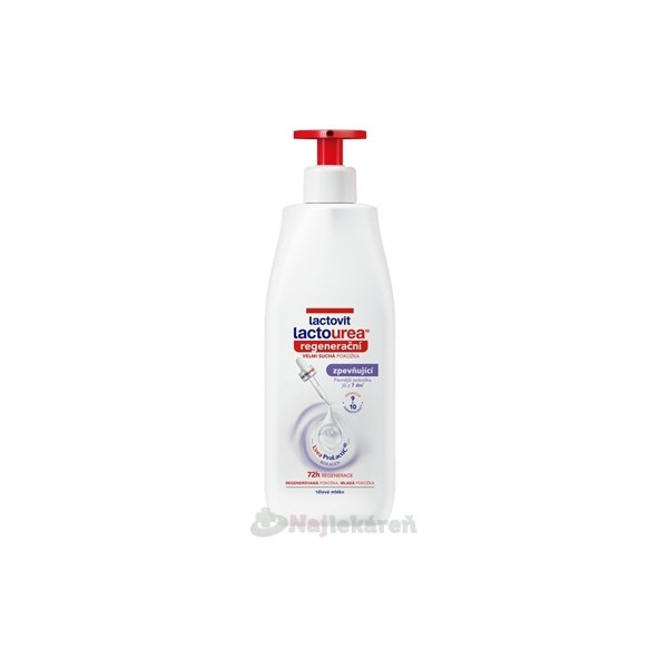 Lactovit Lactourea Telové mlieko regeneračné spevňujúce 400 ml