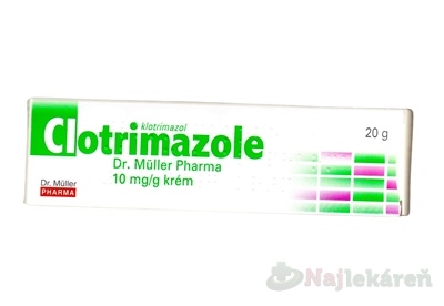 Clotrimazole Dr. Müller Pharma 10 mg/g krém 20 g