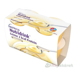 Nutridrink Crème 2 kcal Protein s banánovou príchuťou 24 x 200 g