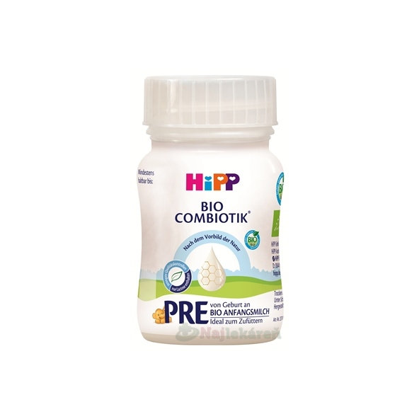 HiPP PRE BIO COMBIOTIK tekutá počiatočná mliečna dojčenská výživa 24x90 ml
