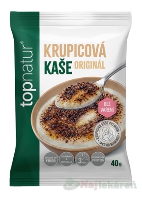 topnatur KRUPICOVÁ KAŠA Originál 40 g kúpite na Najlekaren.eu