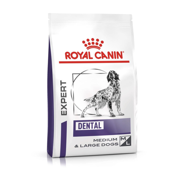 ROYAL CANIN DENTAL DOG ​​DRY granule na podporu ústnej hygieny u psov stredných a veľkých plemien 6 kg