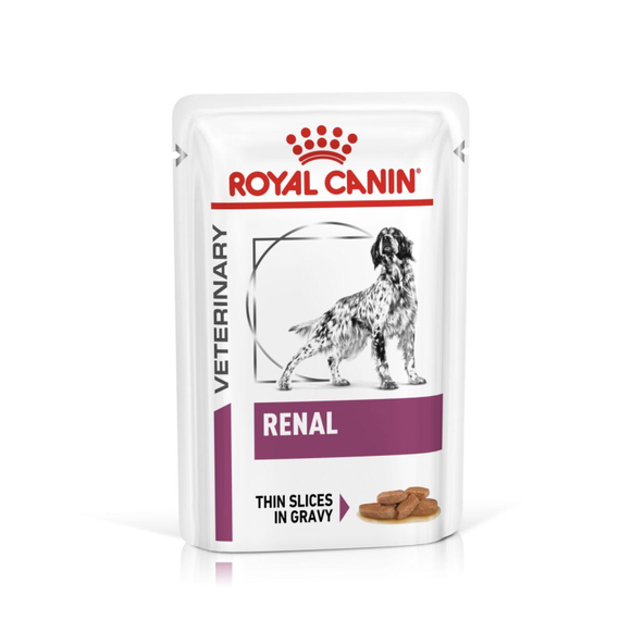 ROYAL CANIN DOG RENAL IN GRAVY kapsičky v šťave pre psov na podporu funkcie obličiek 12x100 g