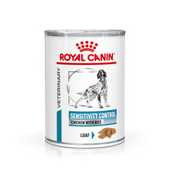 ROYAL CANIN DOG SENSITIVITY CONTROL CHICKEN konzerva kura s ryžou pre psov s nežiaducimi reakciami na potravu 410 g