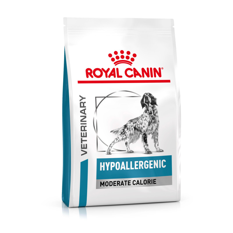 ROYAL CANIN Hypoallergenic Moderate Calorie granule pre psov s nežiaducimi reakciami na potravu 1,5 kg