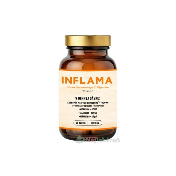 Inflama kurkumín s vitamínmi 60 kapsúl