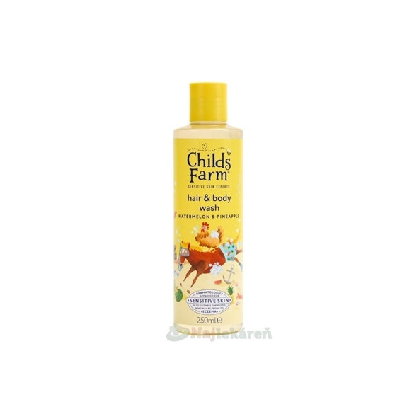 Childs Farm Hair & Body wash Umývacia emulzia 250 ml