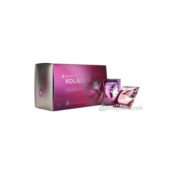 NATUREVIA Kolagén BEAUTY+ 60 vrecúšok