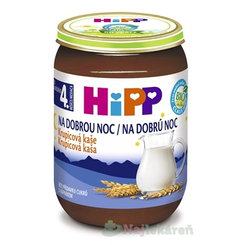 HiPP BIO KAŠA Dobrú noc Krupicová mliečna 4m+ 190 g