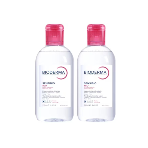 BIODERMA Sensibio H2O micelárna voda 500 + 500ml