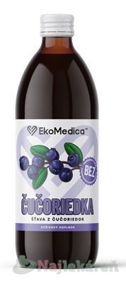 EkoMedica SK Čučoriedka šťava 500 ml
