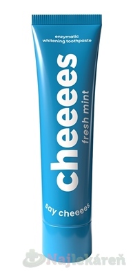 CHEEEES Fresh mint bieliaca zubná pasta 60 g
