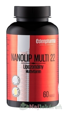EDENPharma NANOLIP MULTI 22 60 kapsúl