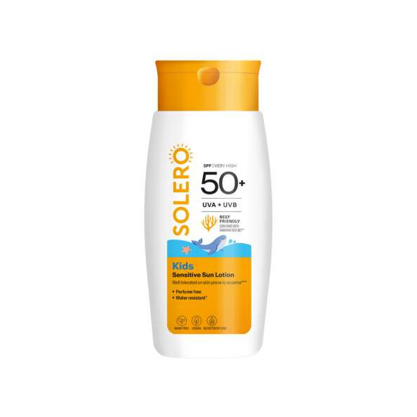 SOLERO Detské opaľovacie mlieko SPF 50+ 200ml
