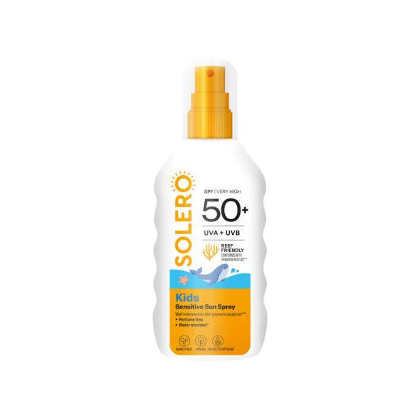 SOLERO Detský opaľovací sprej SPF 50+ 200ml
