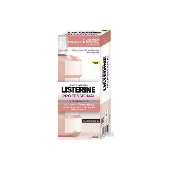 LISTERINE PROFESSIONAL Gum Protection+ ústna voda 500 ml
