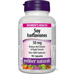 WEBBER NATURALS Sójové Izoflavóny 50mg 90 kapsúl