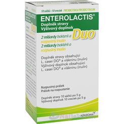 ENTEROLACTIS Duo prášok vo vreckách 10x5 g