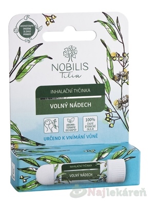 NOBILIS Tilia Inhalačná tyčinka voľný nádych 1ks
