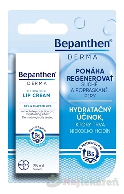 Bepanthen Derma tyčinka na pery s panthenolom 7,5 ml