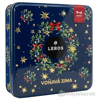 LEROS Voňavá zima 6 bylinné čaje set