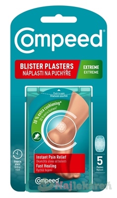 Compeed NÁPLASŤ na pľuzgiere EXTREME 5ks kúpite na Najlekaren.eu