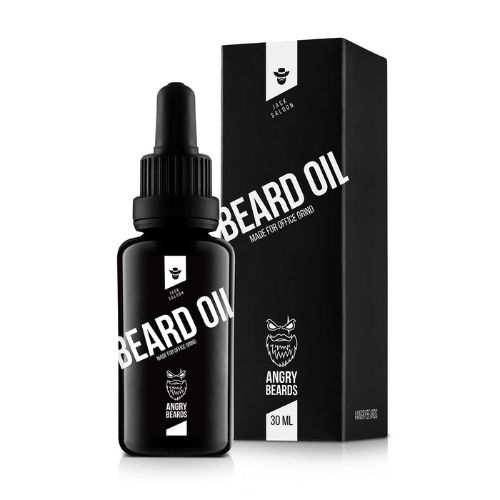 Angry Beards Jack Saloon Olej na bradu a fúzy 30 ml