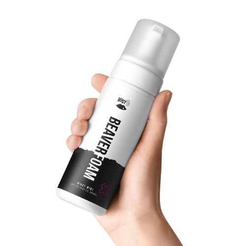 BusyB Mindy Mint Chladivá intímna pena na bobra 150 ml