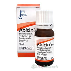 Abicin 30% živicový lak na nechty 10 ml