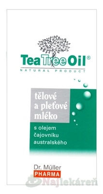 Dr. Müller Tea Tree Oil Telové a pleťové mlieko 200 ml kúpite na Najlekaren.eu