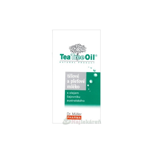 Dr. Müller Tea Tree Oil Telové a pleťové mlieko 200 ml