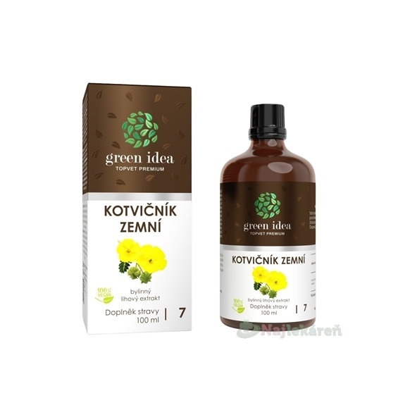 Green Idea KOTVIČNÍK zemný kvapky 50 ml