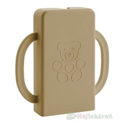 KAPSÁČEK držiak na detskú kapsičku béžový 1 ks