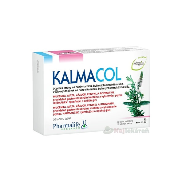 PHARMALIFE Kalmacol 30 tabliet