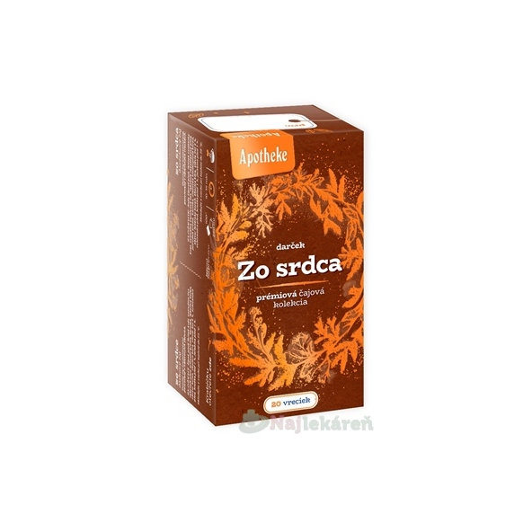 Apotheke Zo srdca darčekový ovocný čaj 20 vrecúšok