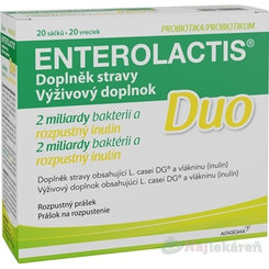 ENTEROLACTIS Duo prášok vo vreckách 20x5 g