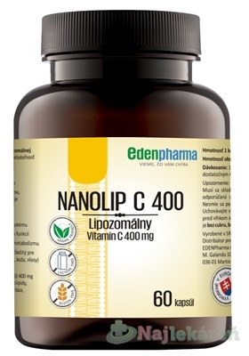 EDENPharma NANOLIP C 400 60 kapsúl kúpite na Najlekaren.eu
