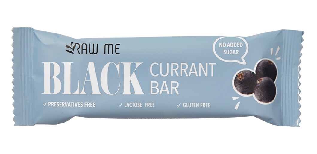 Raw Me BLACKcurrant tyčinka čierna ríbezľa 45g
