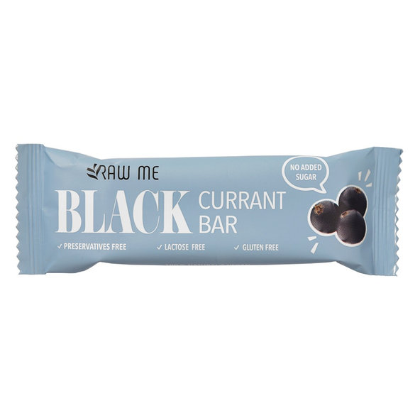 Raw Me BLACKcurrant tyčinka čierna ríbezľa 45g