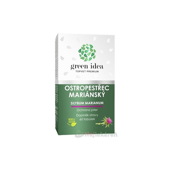 Green Idea PESTREC mariánsky 60 kapsúl